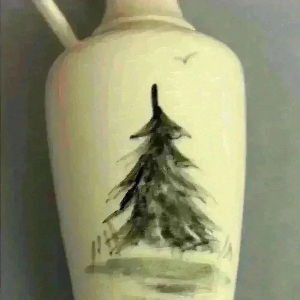 Bering Sea Vintage Originals Pitcher or Vase #1404 hand painted made in Alaska